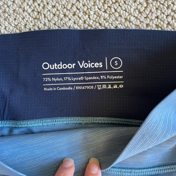 Outdoor Voices l High Waist Leggings SMALL - Picture 4 of 5